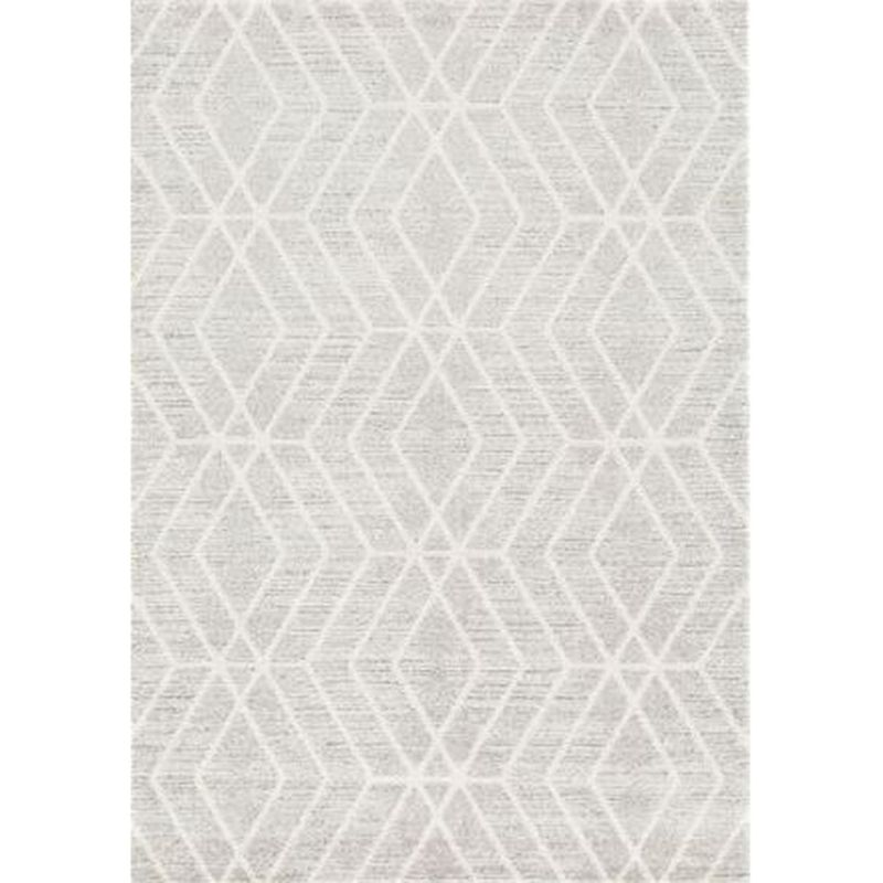 MICA - Alfombra Decorativa Siroc Rombos Gris