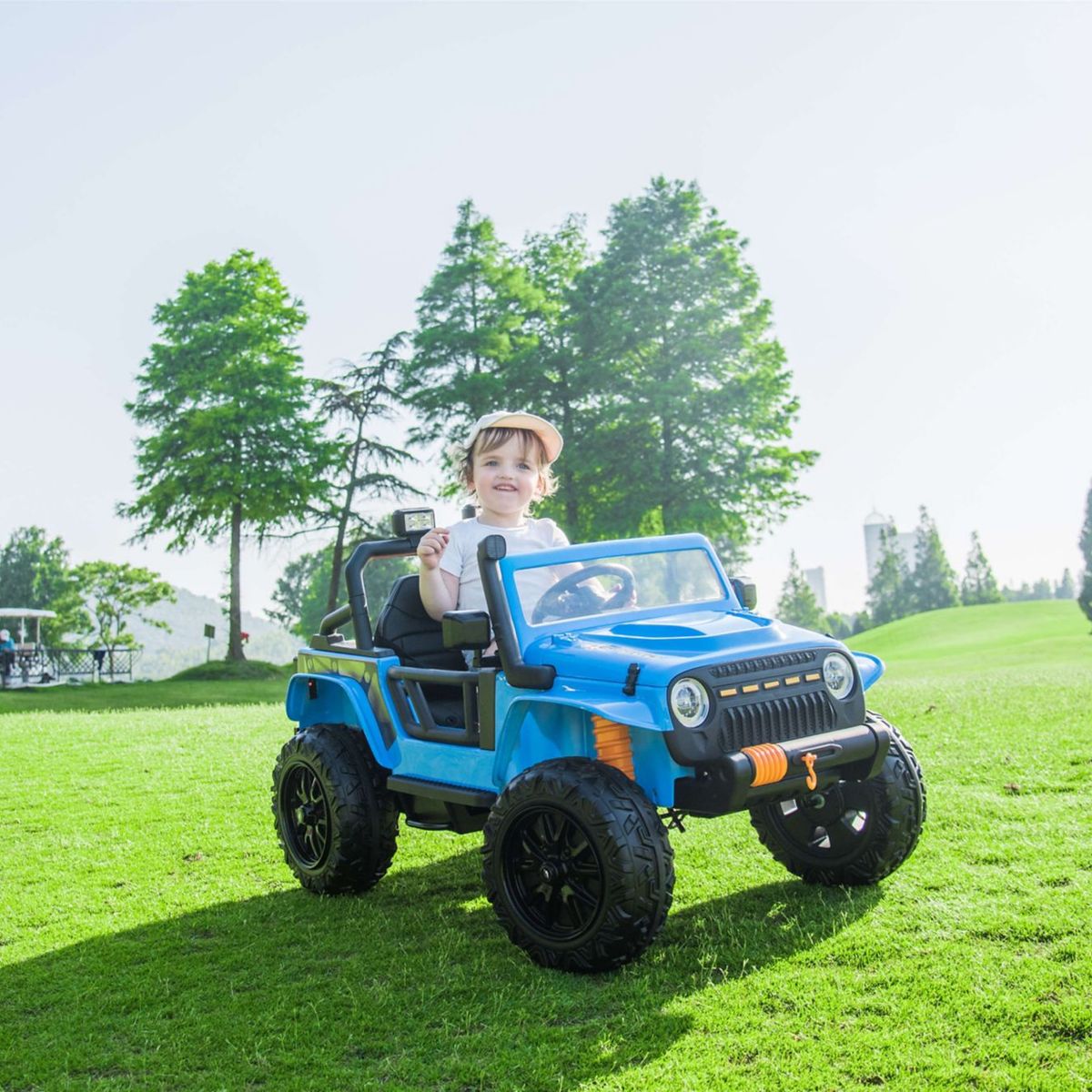 SCOOP - Auto a Batería para Niños Todo Terreno 12V Motor Scoop