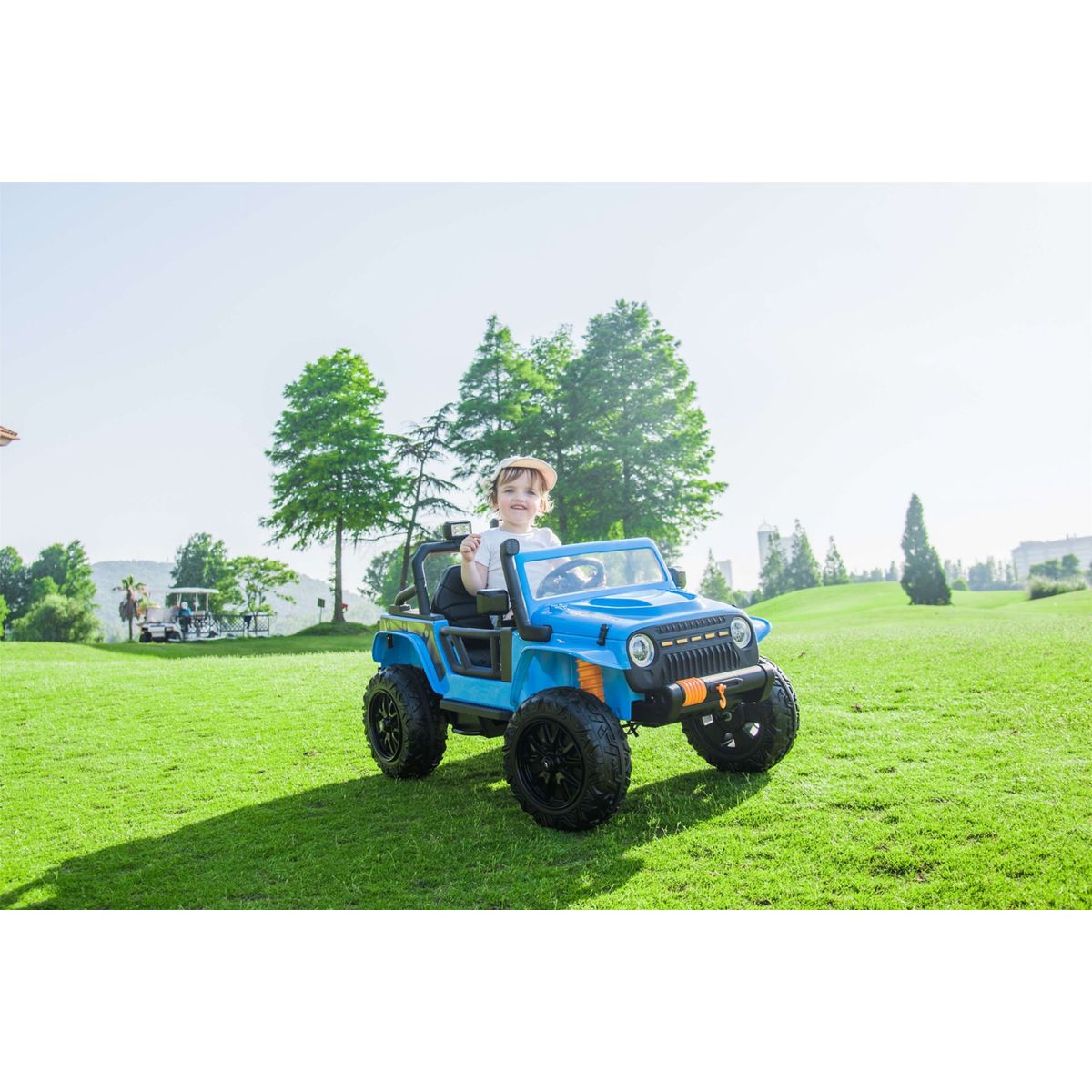 SCOOP - Auto a Batería para Niños Todo Terreno 12V Motor Scoop