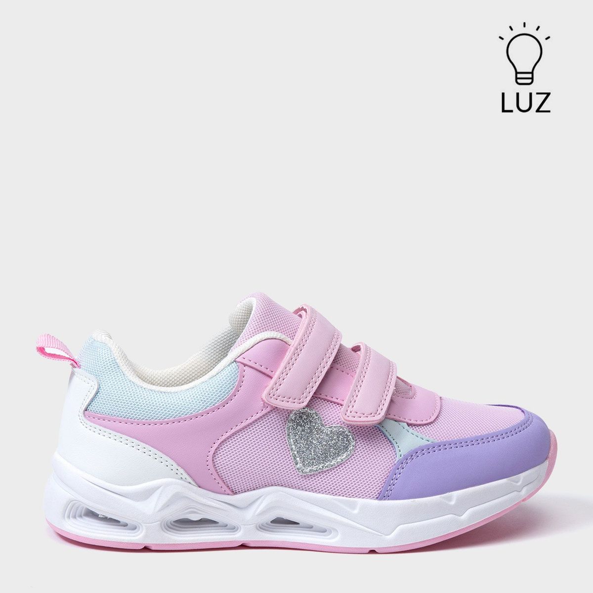 YAMP - Zapatillas urbanas Niña con luces Yamp Sp Del3 Mu