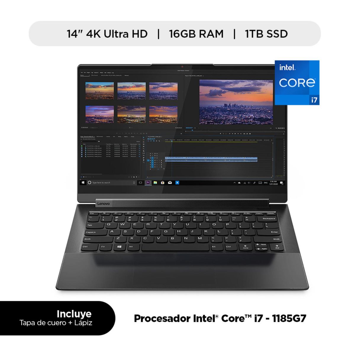 LENOVO - 2 En 1 Lenovo Intel Core I7 16gb 1tb Ssd Yoga 9i 11° Gen 14''