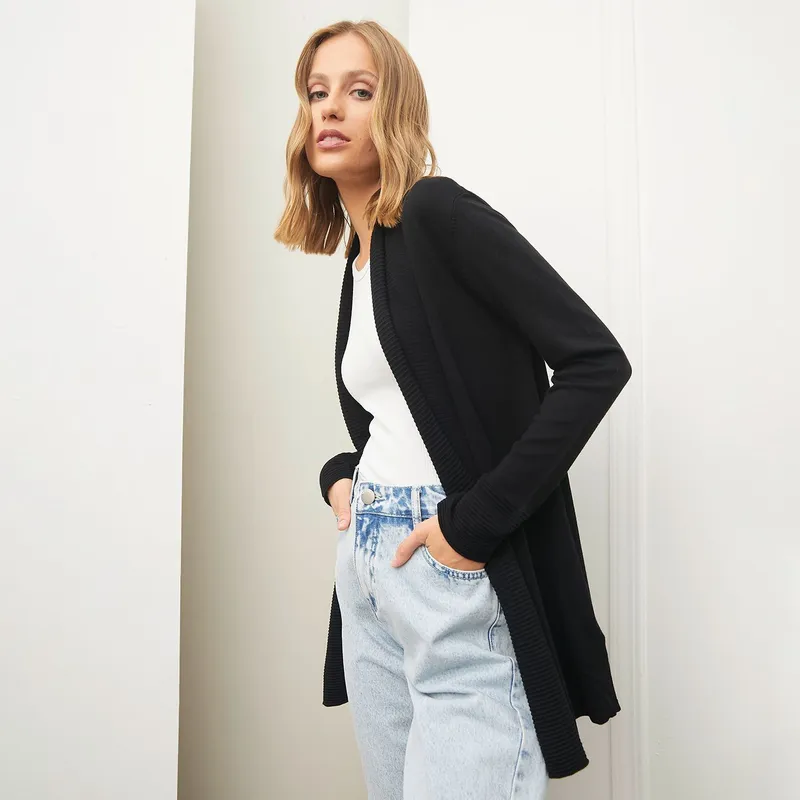 BASEMENT - Cardigan Mujer Basement