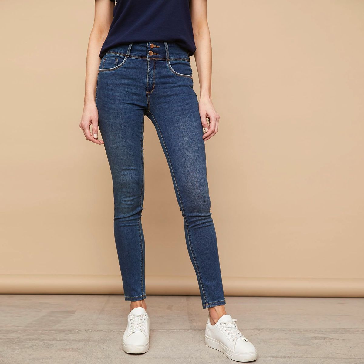 ELLE - Jean Elle Kim Tiro Medio Mujer