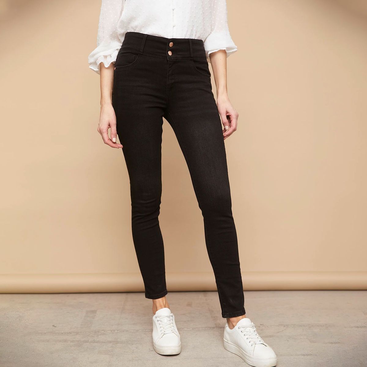 ELLE - Jean Elle Kim Tiro Medio Mujer