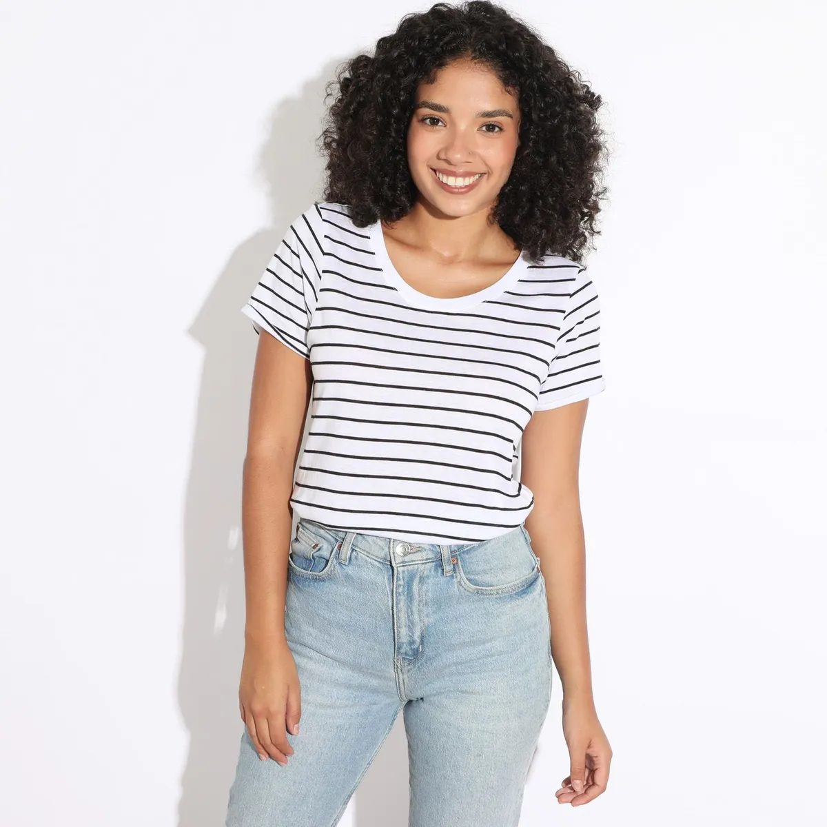 SYBILLA - Polo Manga Corta Algodón Mujer Sybilla