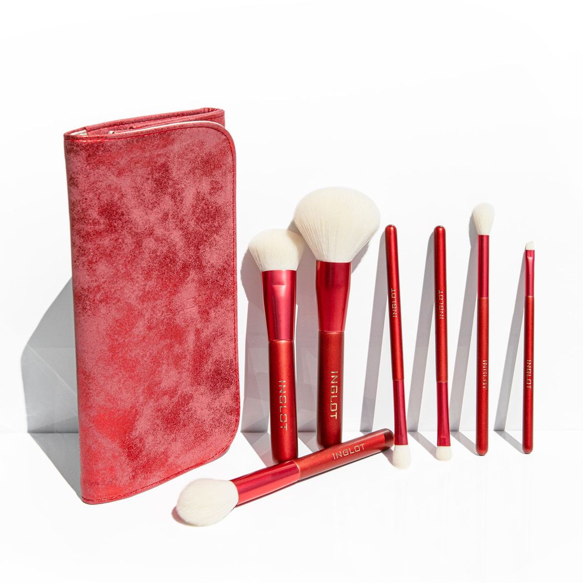 INGLOT - Inglot Brush set Marble Red