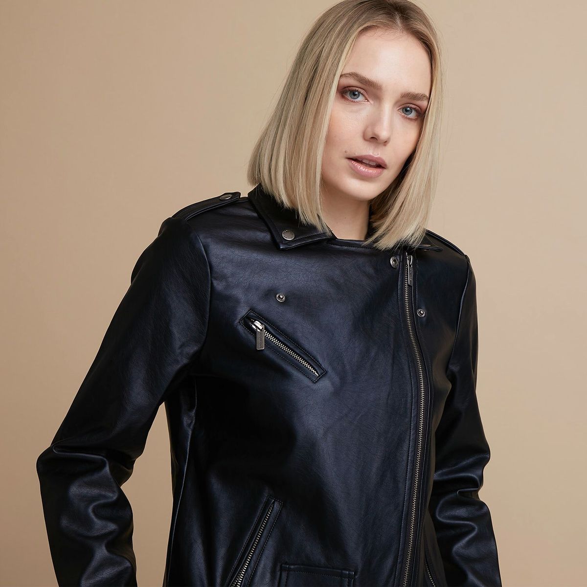 UNIVERSITY CLUB - Casaca Biker Mujer University Club