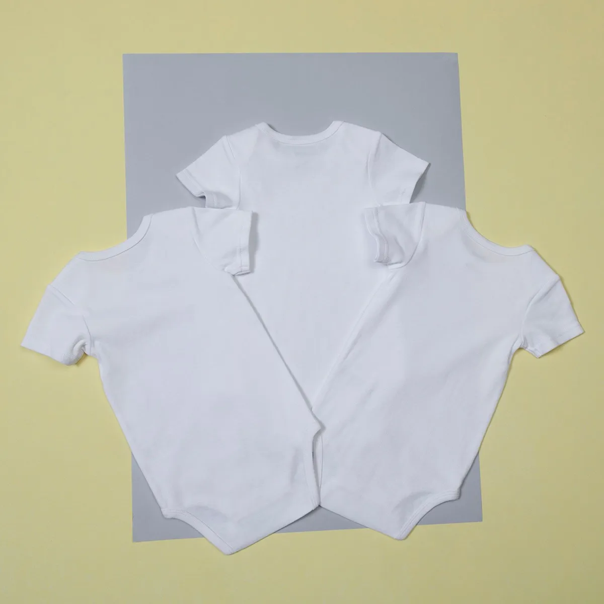 YAMP - Body Bebé Niño Niña Pack X3 Algodón Yamp