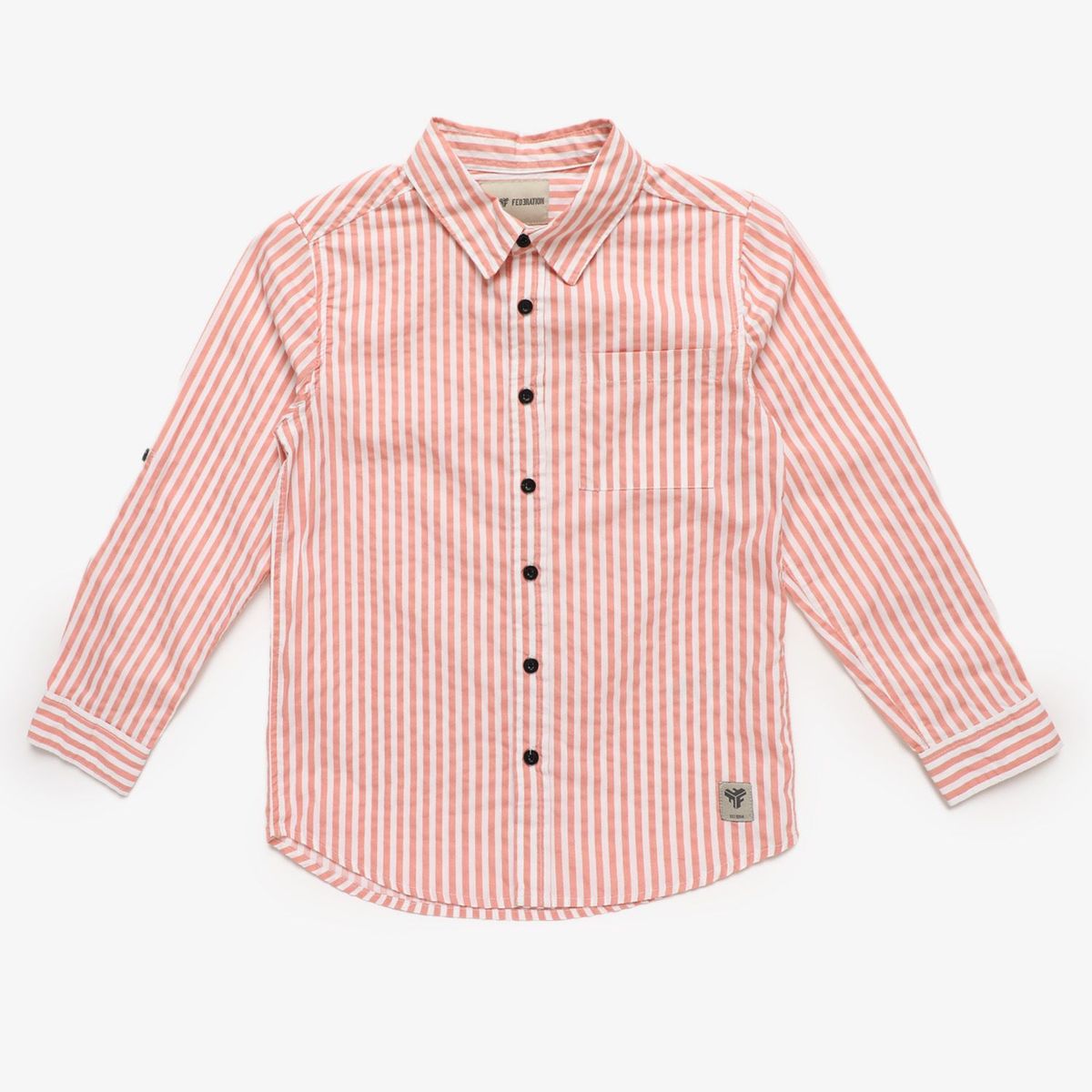 FEDERATION - Camisa Manga Larga Algodón Niño Federation