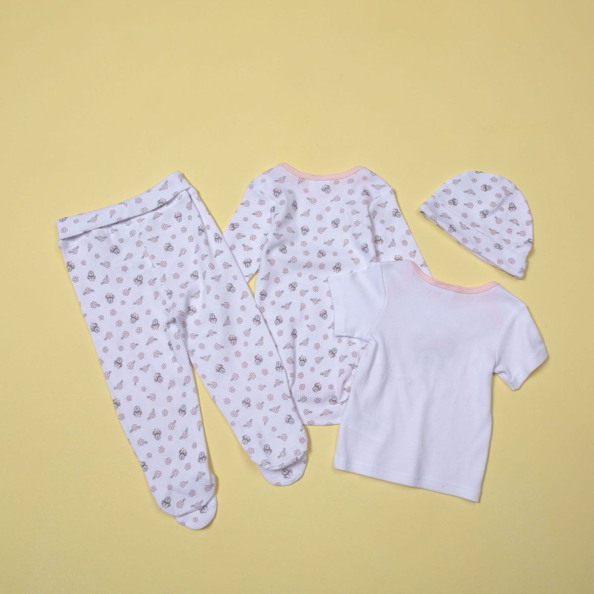 MINNIE - Body Algodón 3 piezas Bebé niña