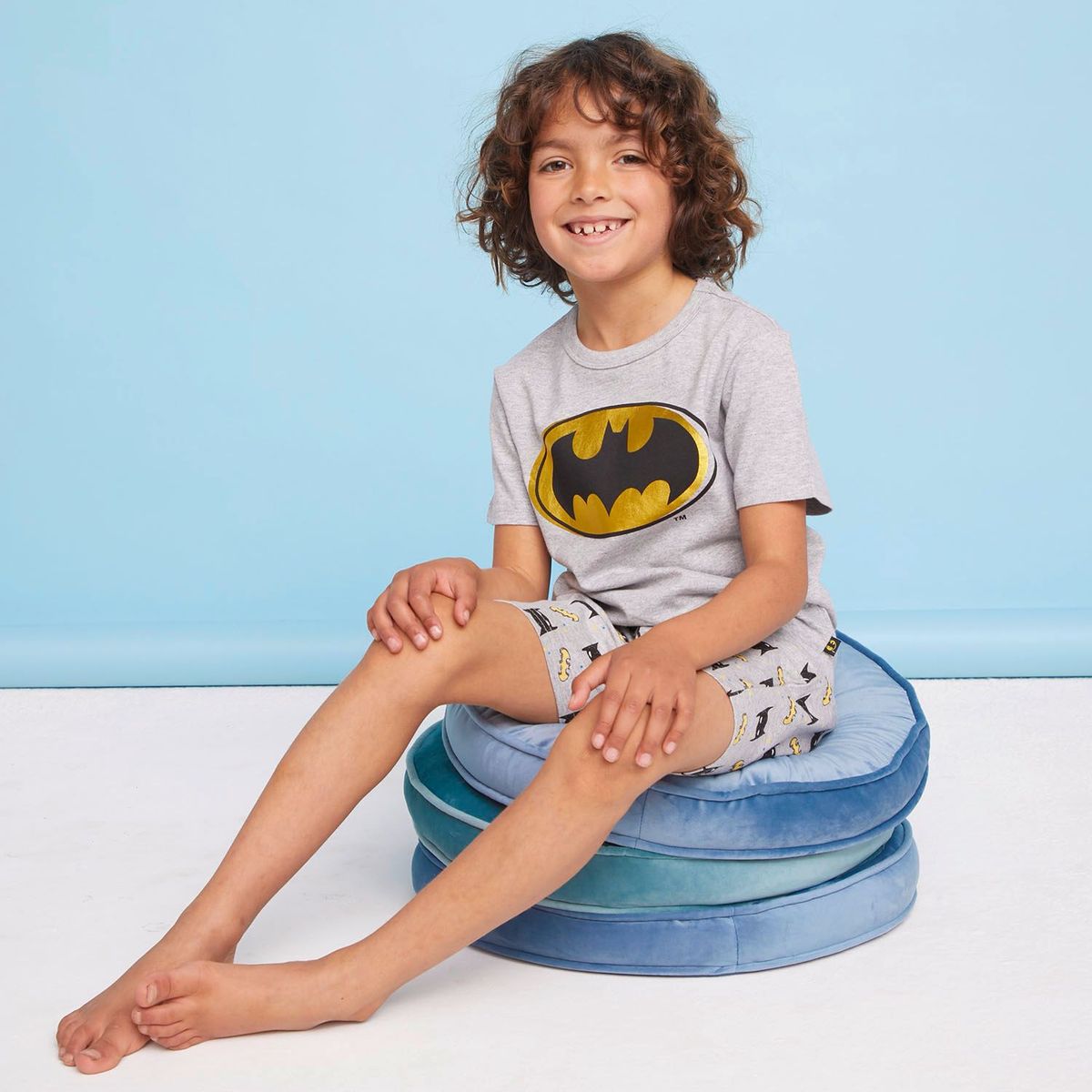 DC ORIGINALS - Conjunto Pijama 2 Piezas Algodón Niño BATMAN