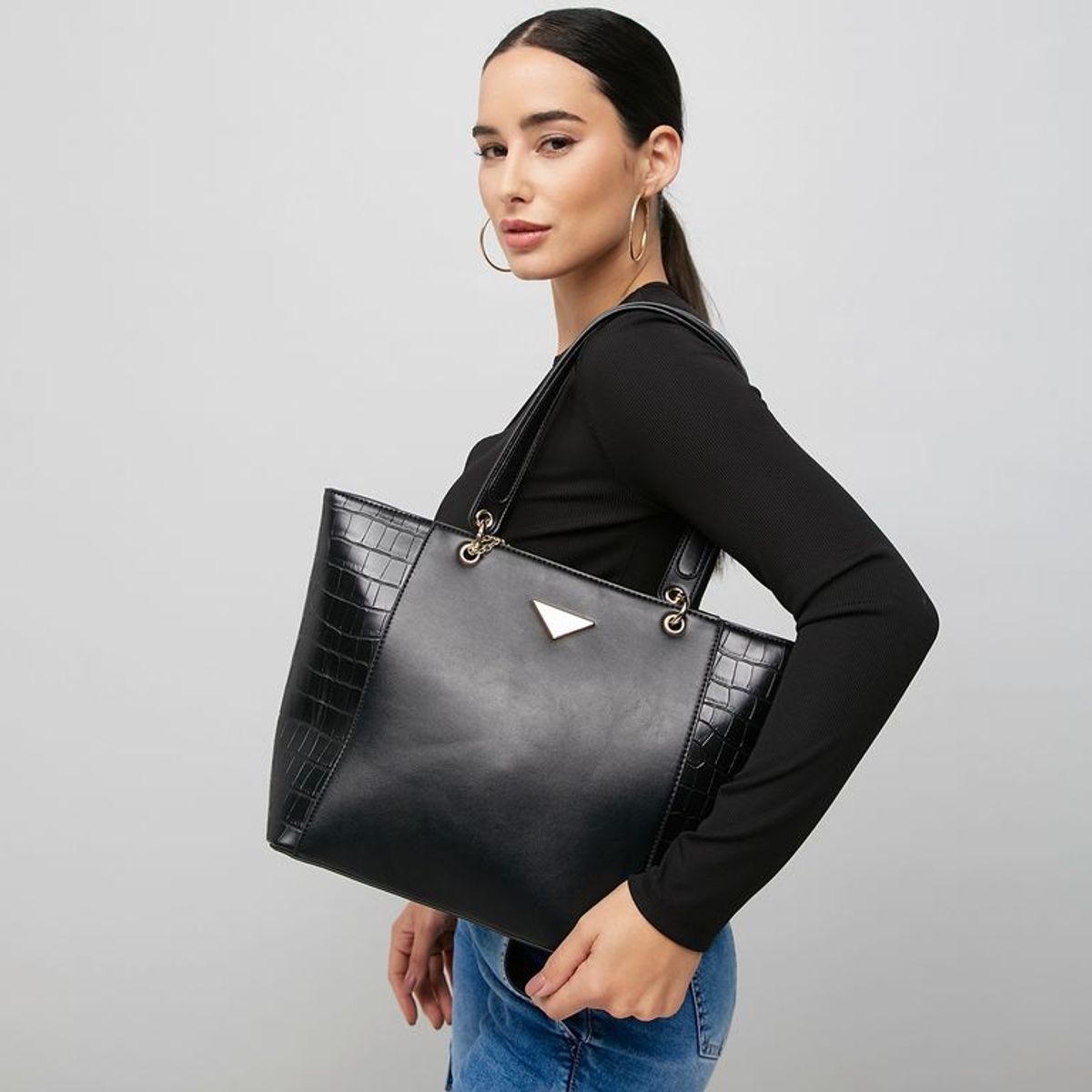 MOSSIMO - Carteras Tote Mujer Mossimo Croco