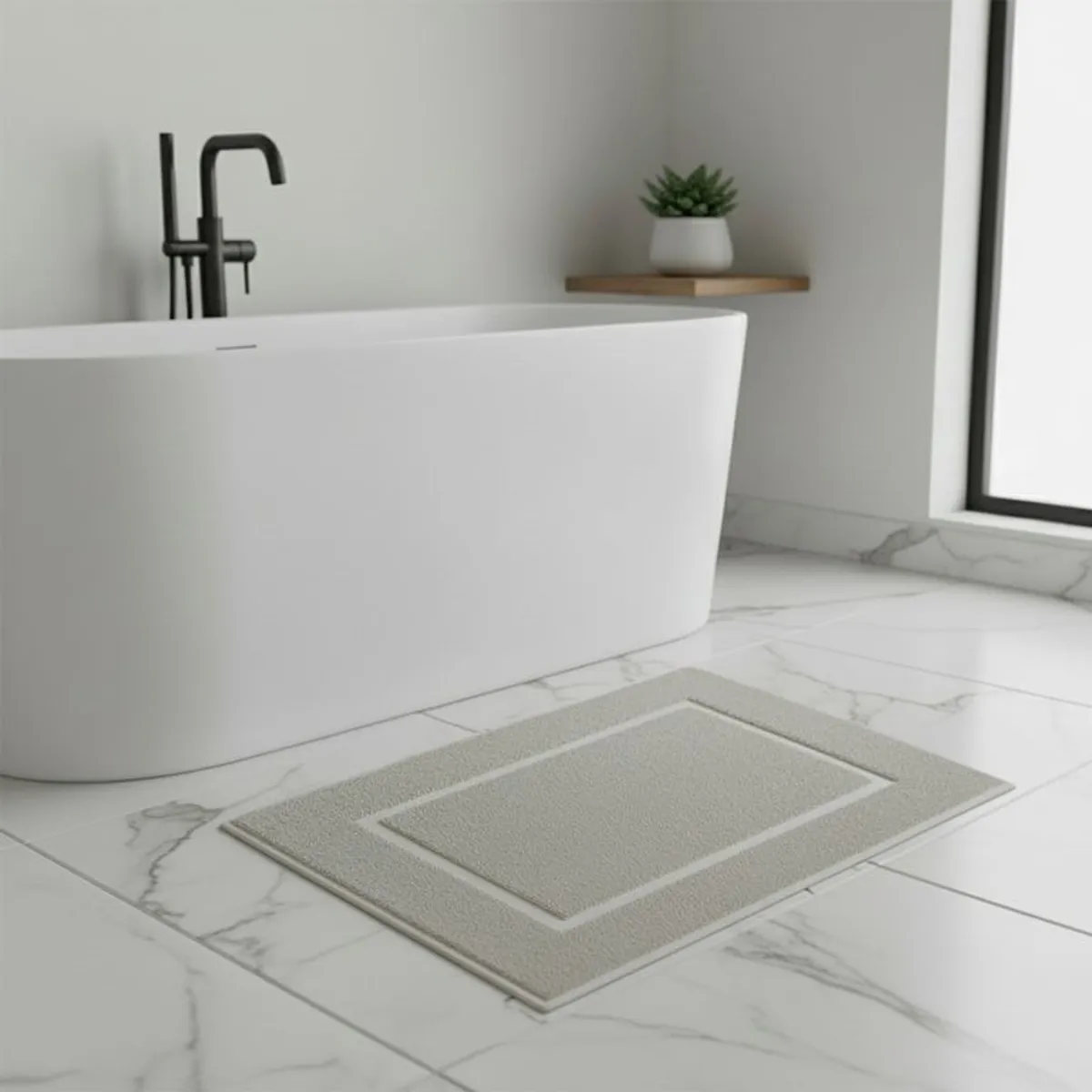 BASEMENT HOME - Piso de Baño Combed 100% Algodón Basement Home