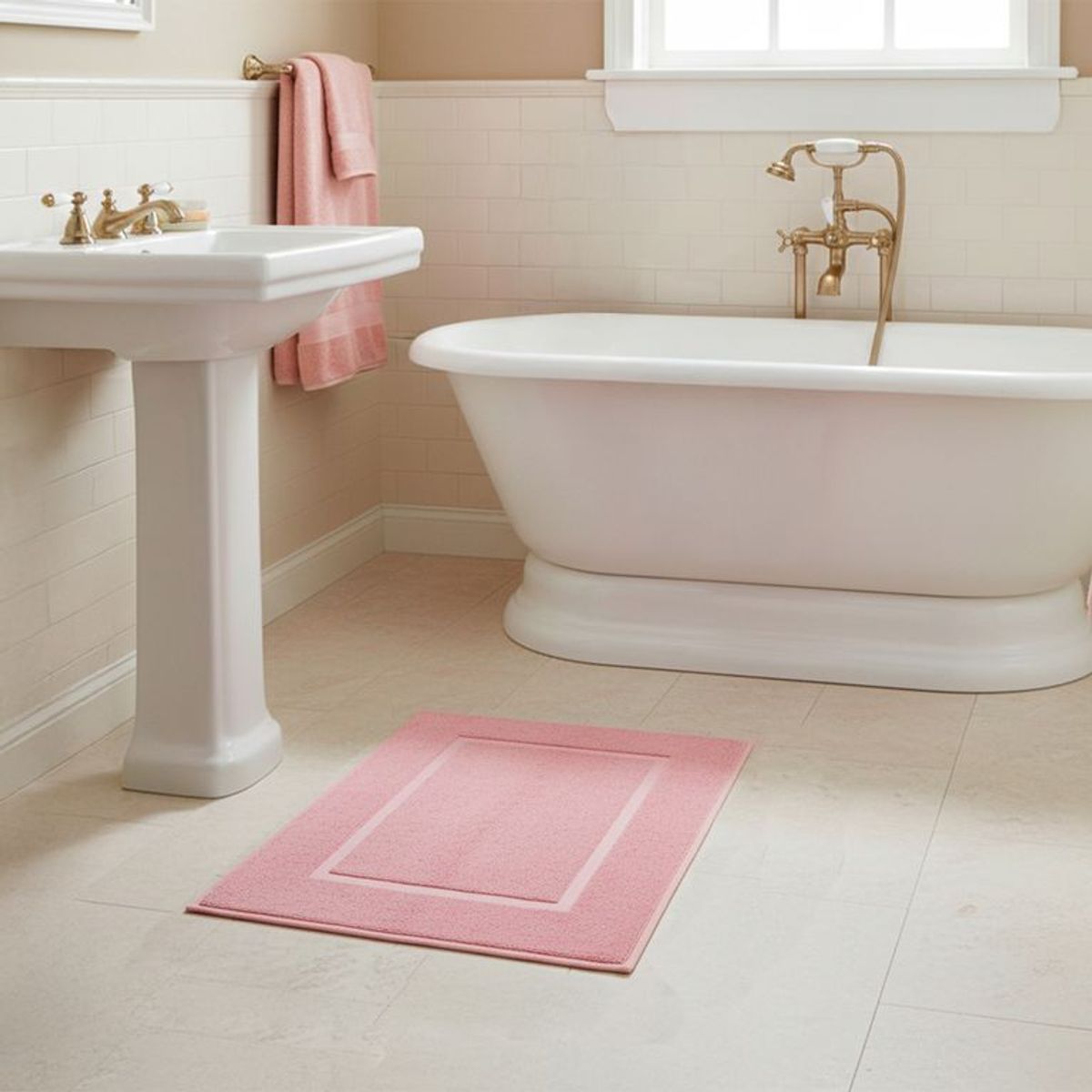 BASEMENT HOME - Piso de Baño Combed 100% Algodón Basement Home