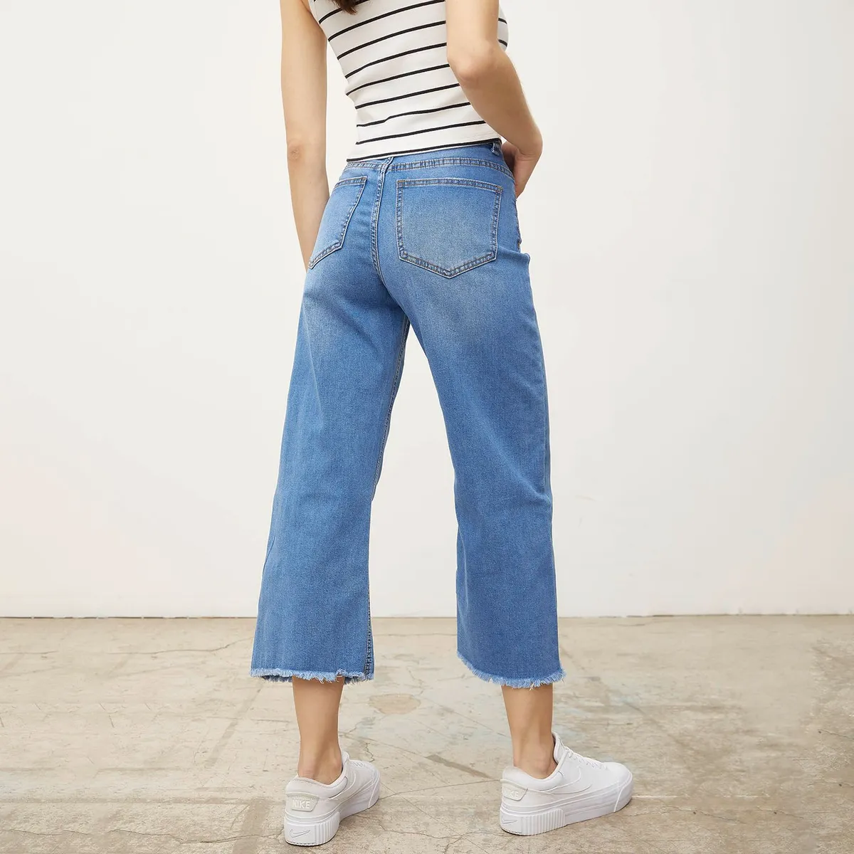 SYBILLA - Jean Culotte Tiro Alto Mujer Sybilla