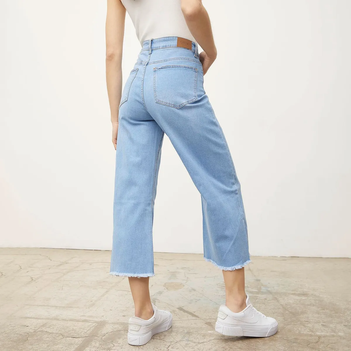 SYBILLA - Jean Culotte Tiro Alto Mujer Sybilla