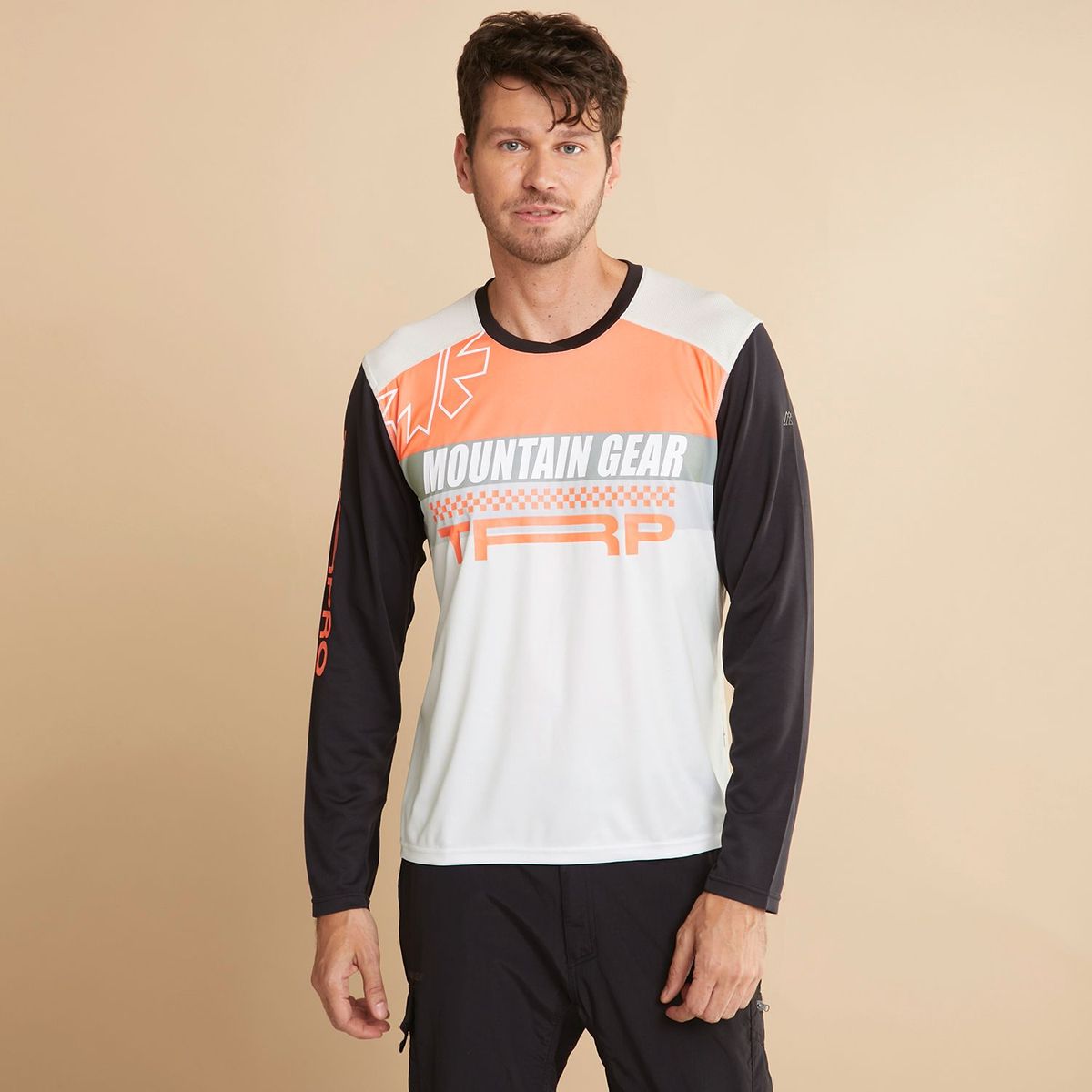 MOUNTAIN GEAR - Polo de Ciclismo MTB Hombre