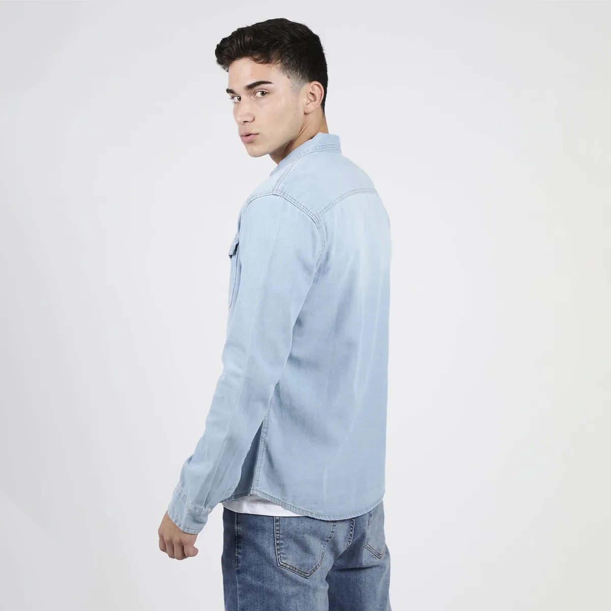 BEARCLIFF - Camisa Manga Larga Hombre Bearcliff