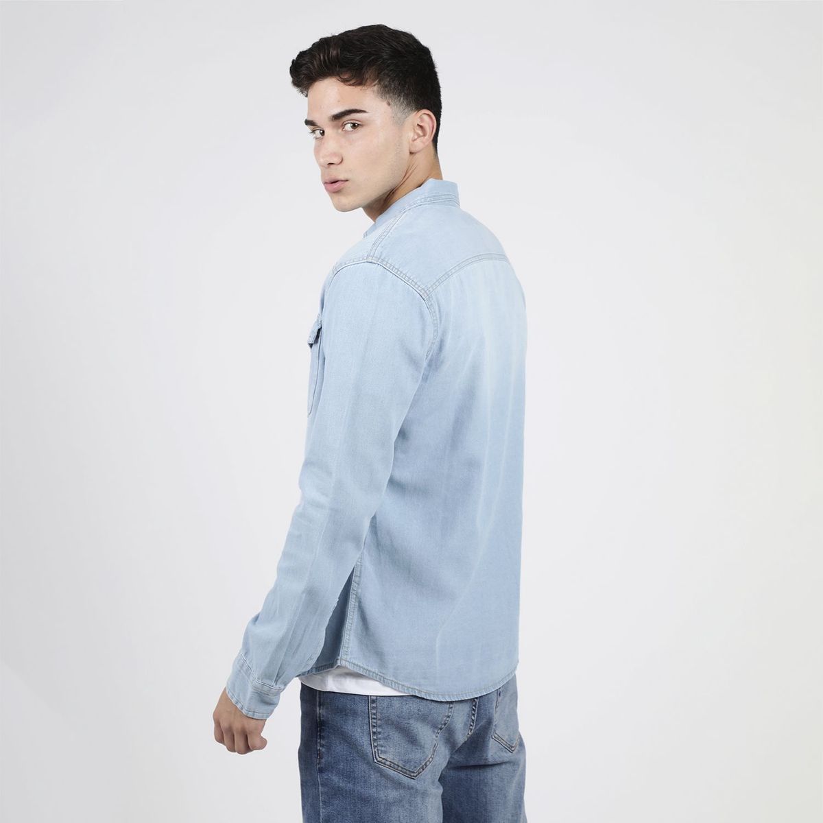 BEARCLIFF - Camisa Manga Larga Hombre Bearcliff