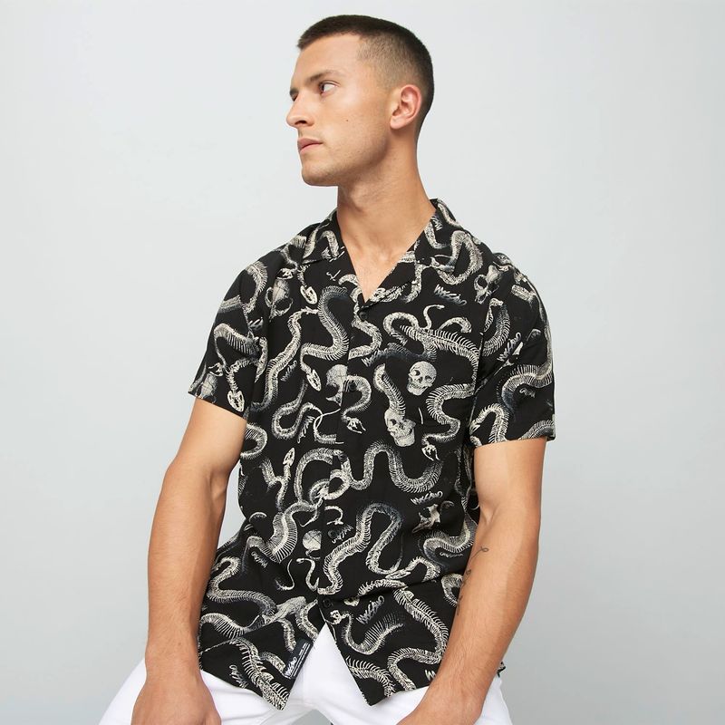 MOSSIMO - Camisa Manga Corta Hombre Mossimo 