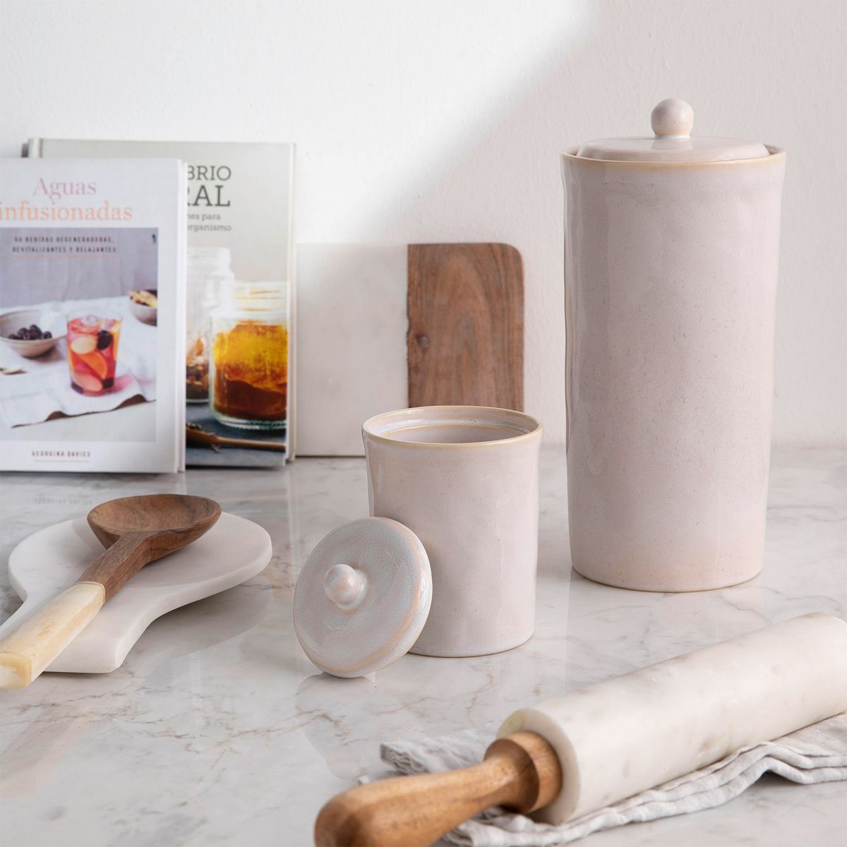 CASA CANTABRIA - Contenedor Ceramica Canis Blimunda 27 cm