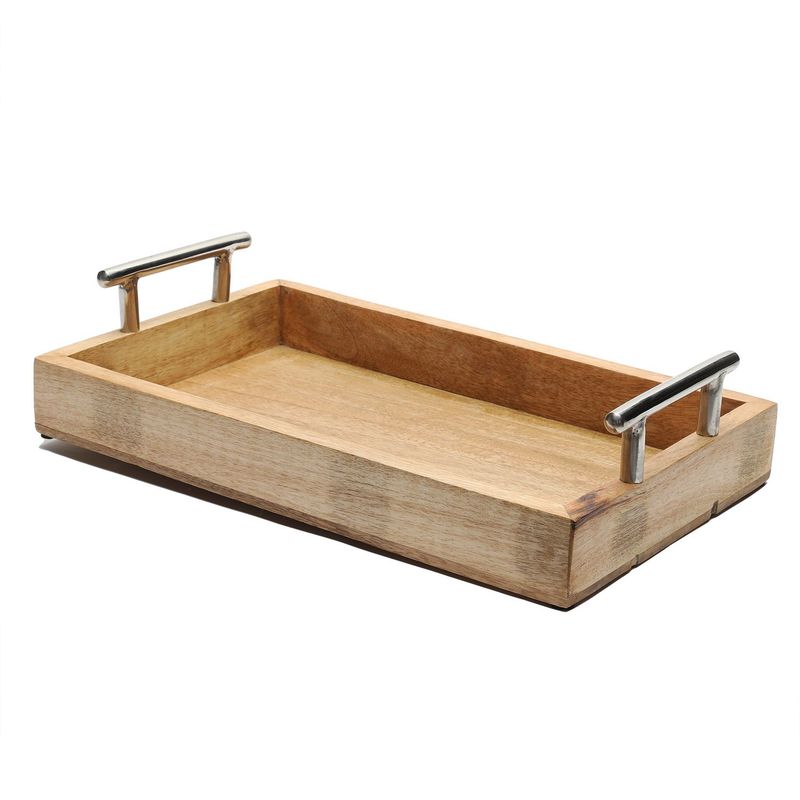 CASA CANTABRIA - Bandeja Rectangular Natural Wood Grande