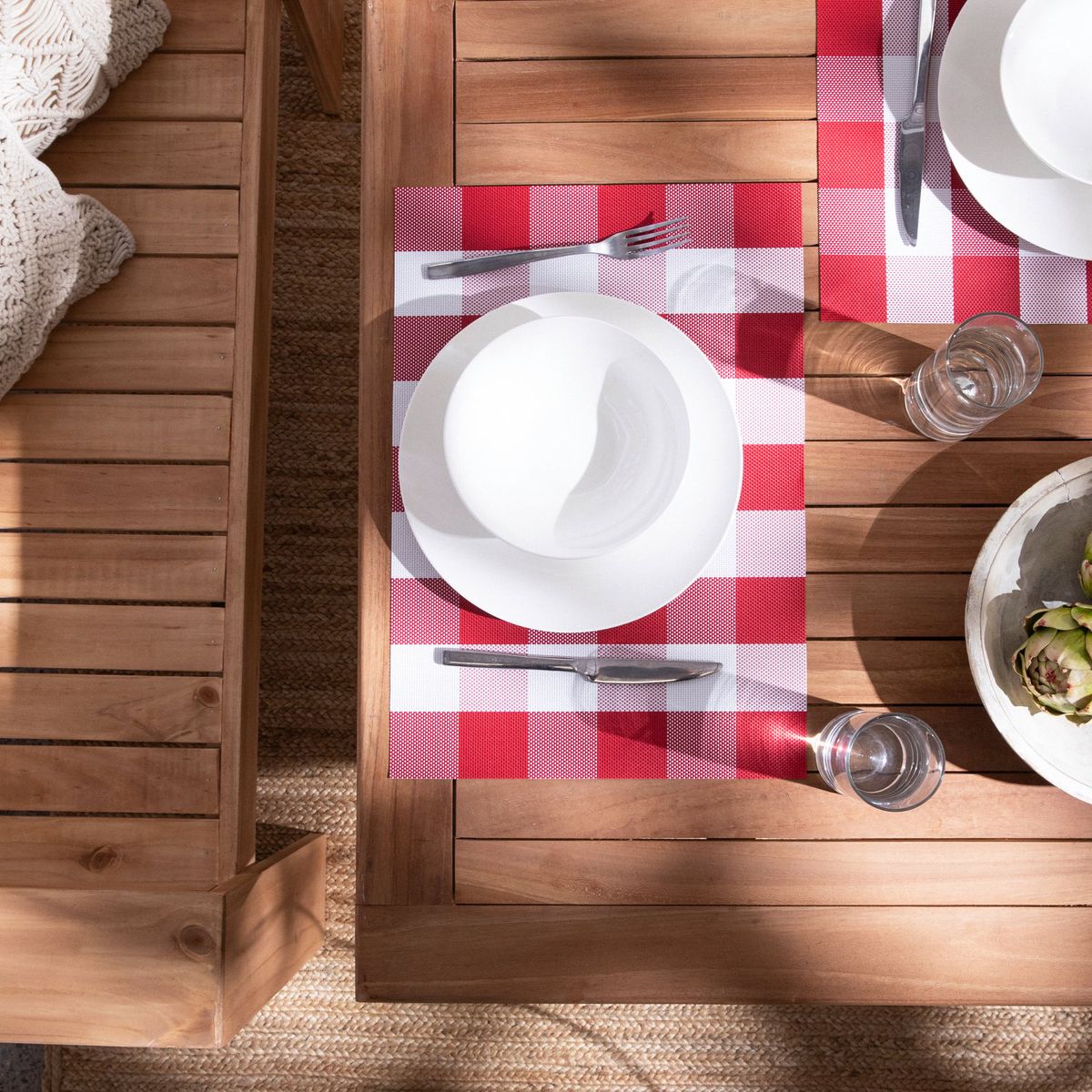 MICA - Individuales set x2 Check