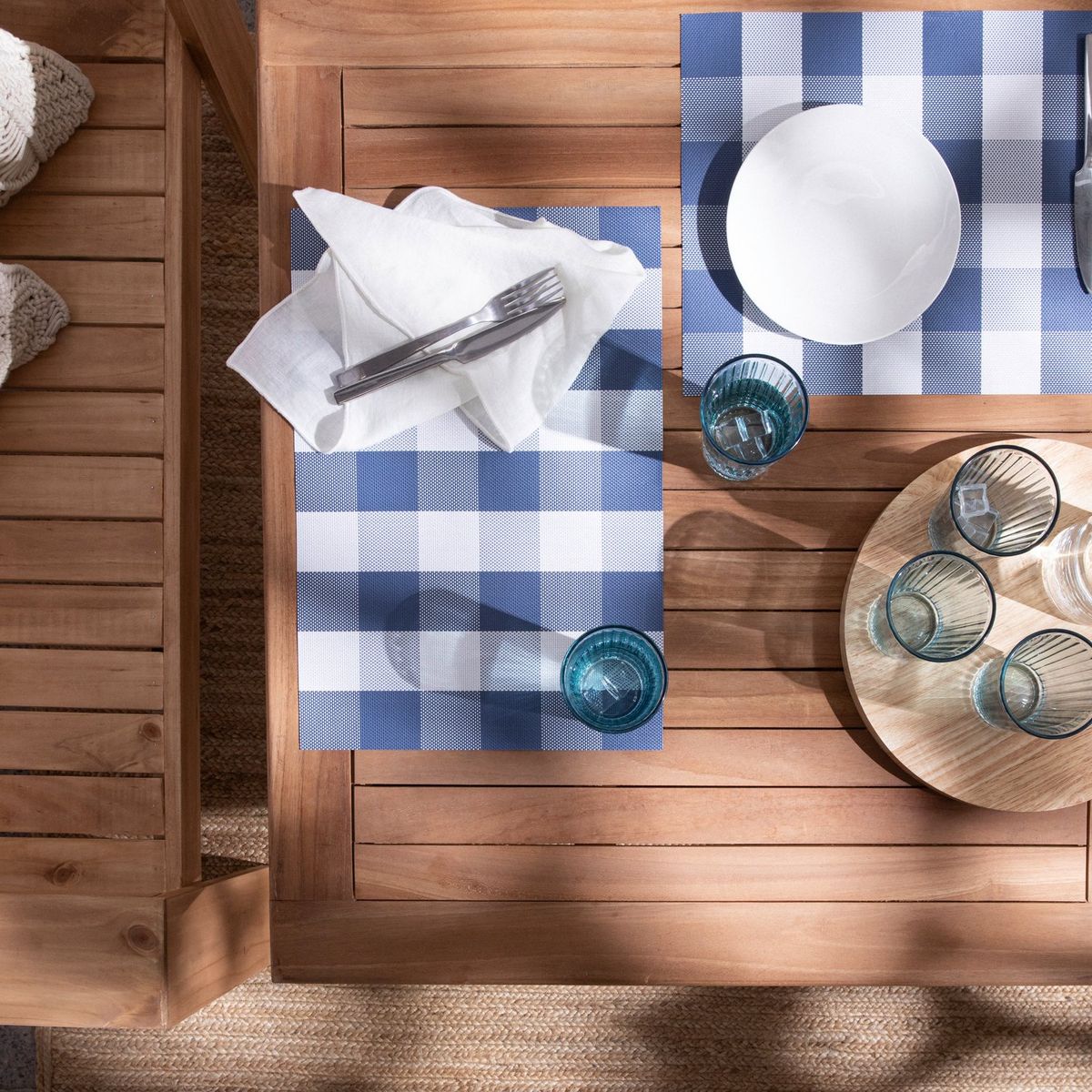 MICA - Individuales set x2 Check