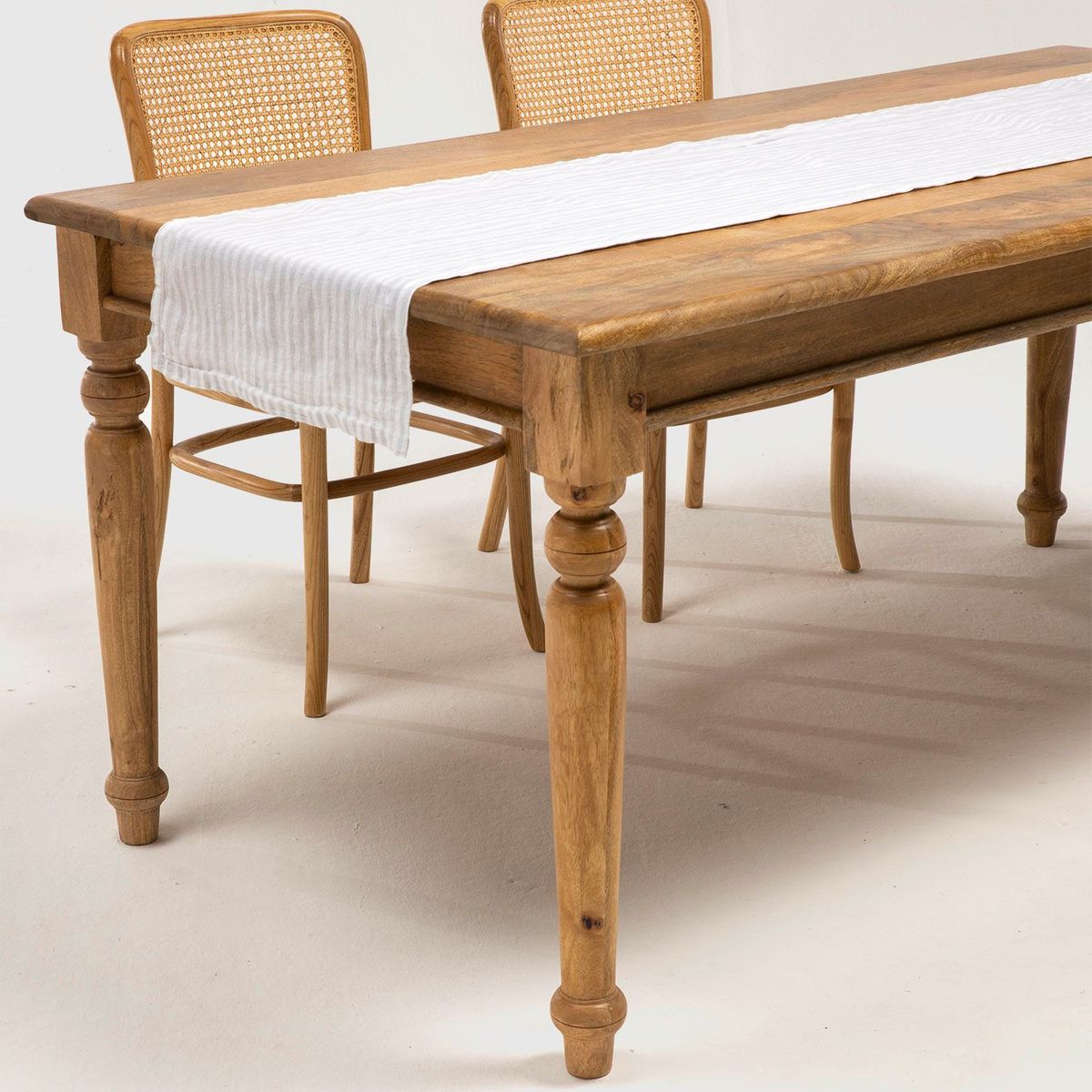 CASA CANTABRIA - Camino de Mesa Lino Lineas 160x40 cm