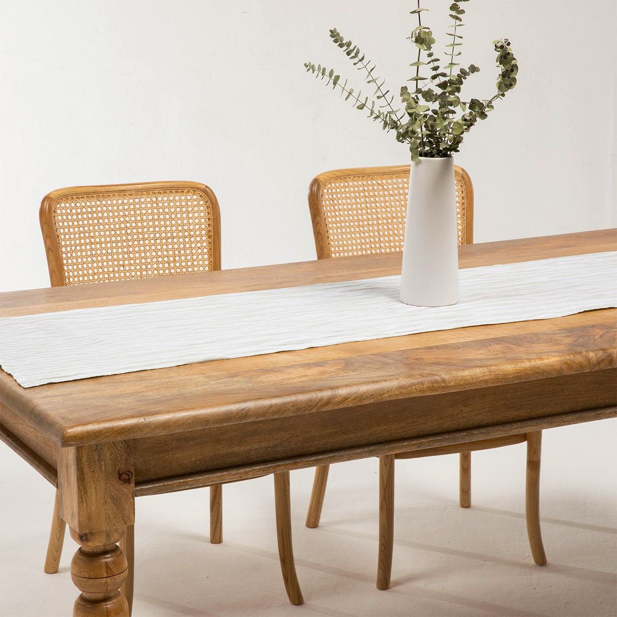 CASA CANTABRIA - Camino de Mesa Lino Lineas 160x40 cm