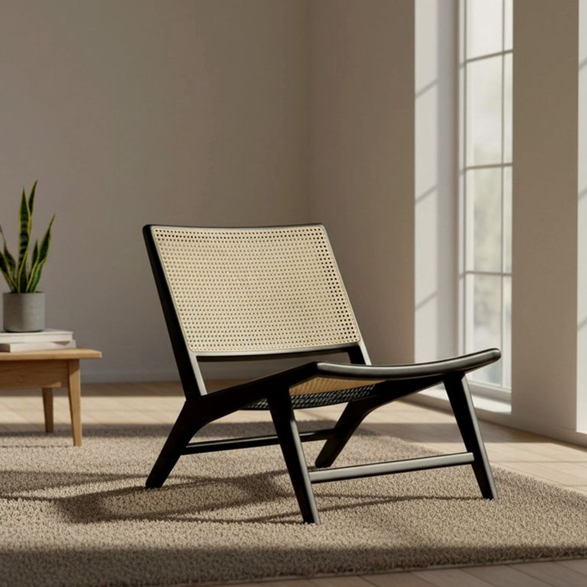 BASEMENT HOME - Butaca Leeds Rattán Plástico