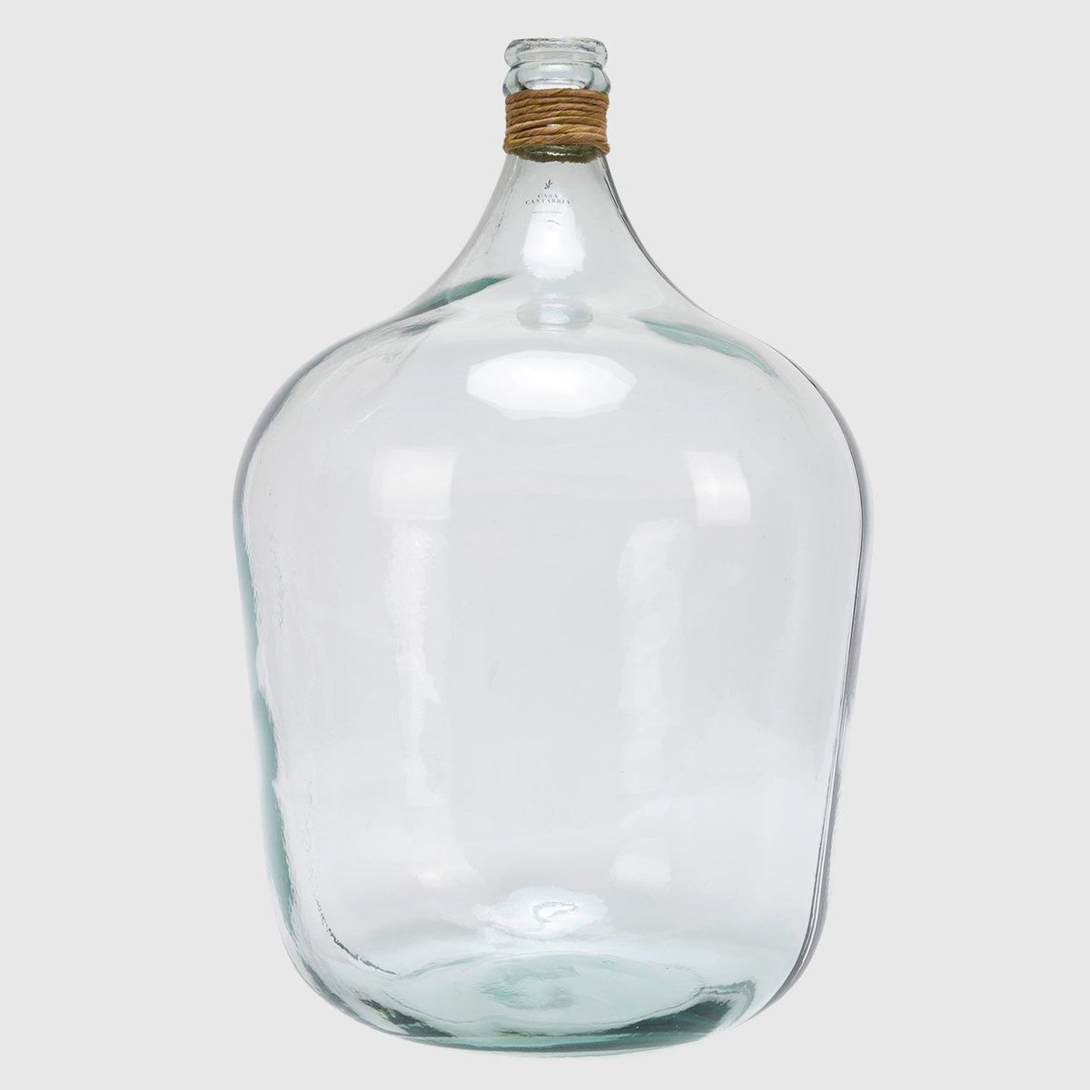 CASA CANTABRIA - Florero de Vidrio Transparente 56x40cm