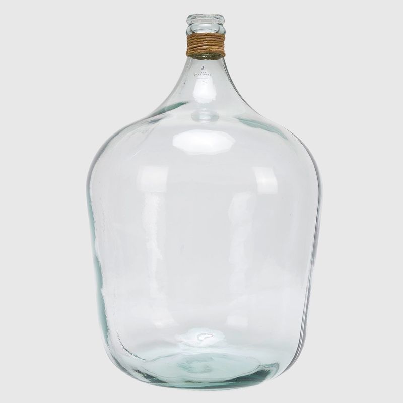 CASA CANTABRIA - Florero de Vidrio Transparente 56x40cm