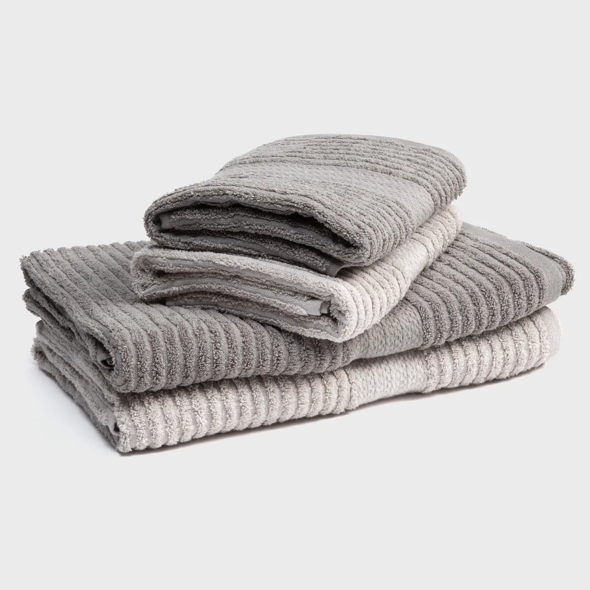 ROBERTA ALLEN - Set x4 Toallas Mano/Baño Doris 500gr Roberta Allen 