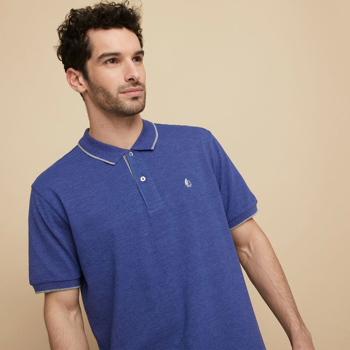 NEWPORT - Polo Newport Algodón Manga Corta Fit Slim