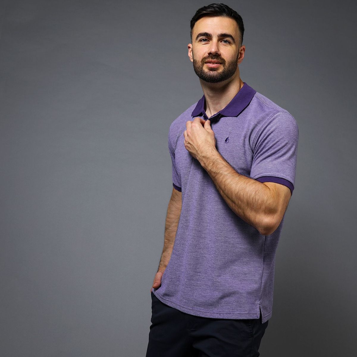NEWPORT - Polo Newport Slim Fit Manga Corta