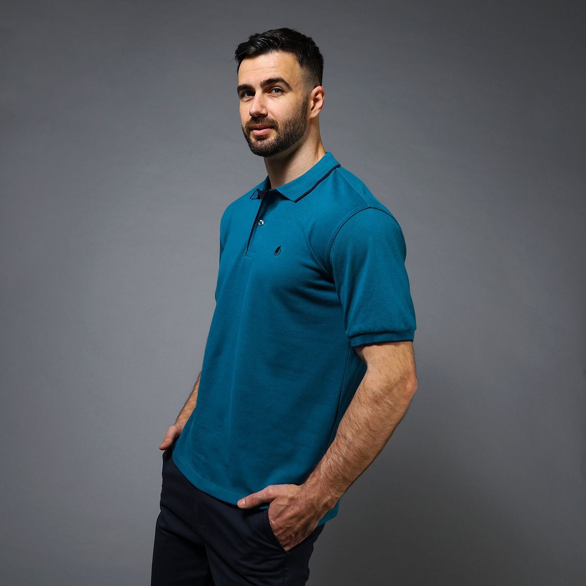 NEWPORT - Polo Newport Slim Fit Manga Corta Algodón