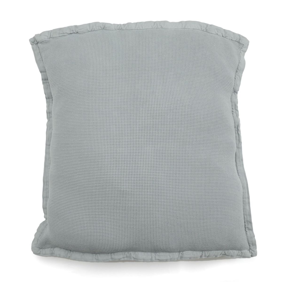 CASA CANTABRIA - Funda De Cojín 100% Algodón Waffle 60x60