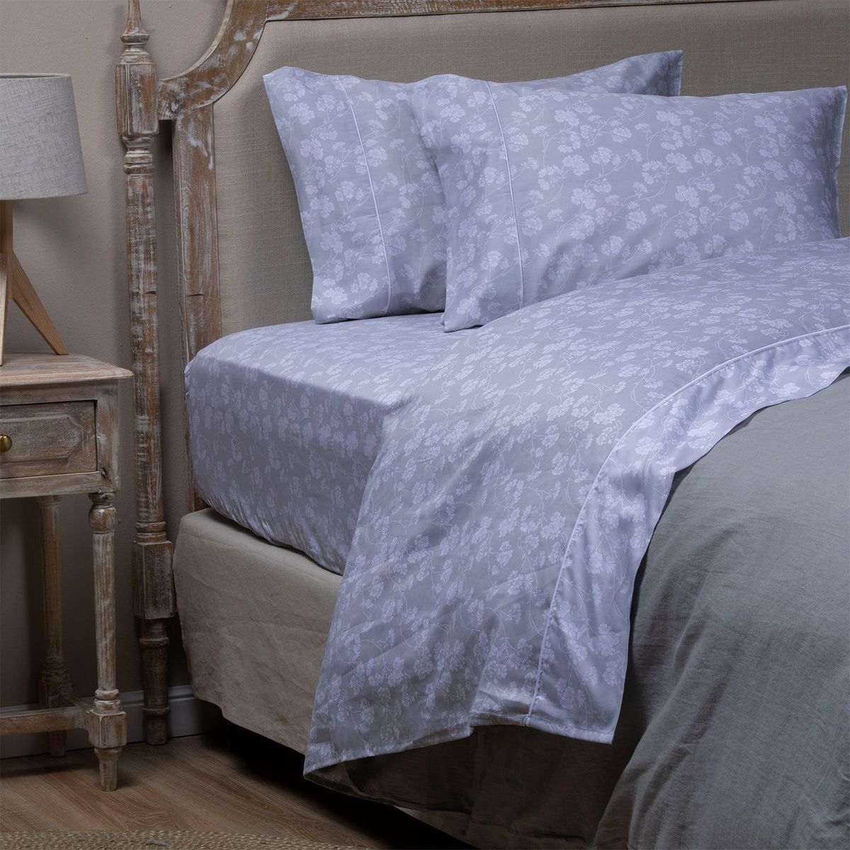 ROBERTA ALLEN - Juego de Sábanas 100% Algodón 300 Hilos Irma