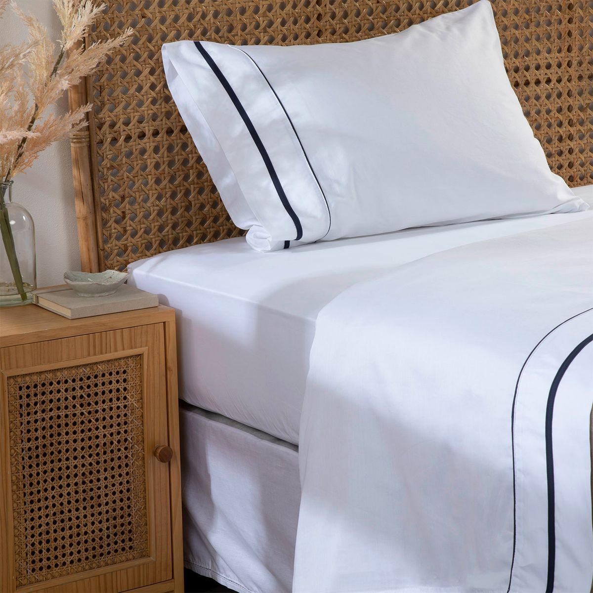 BASEMENT HOME - Juego de Sábanas Hotel Collection 100% Algodón 300 Hilos
