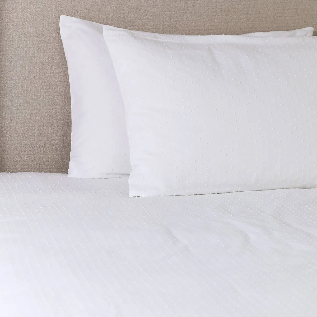 CASA CANTABRIA - Funda Plumón Bordada 100% Algodón Plumeti