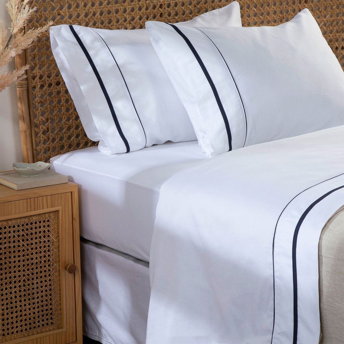BASEMENT HOME - Juego de Sábanas Hotel Collection 100% Algodón 300 Hilos
