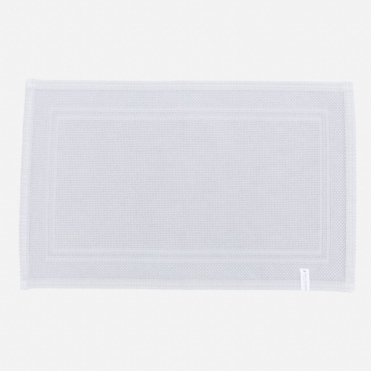 CASA CANTABRIA - Piso de Baño 100% Algodón Classic Gris