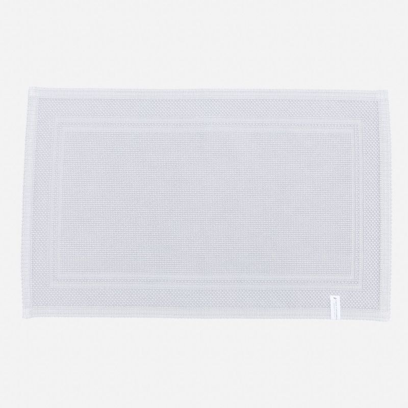 CASA CANTABRIA - Piso de Baño 100% Algodón Classic Gris