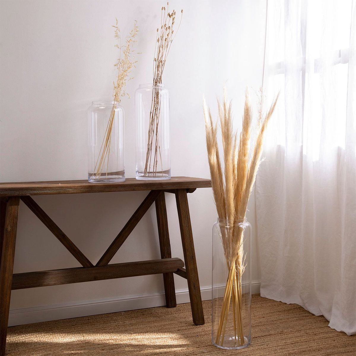 CASA CANTABRIA - Florero de Vidrio 40x19cm