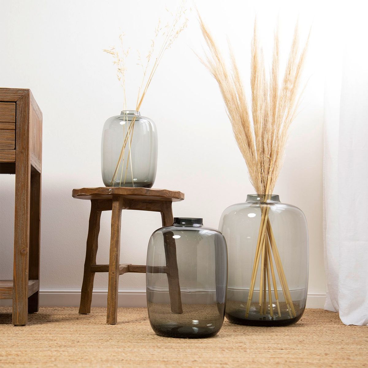 CASA CANTABRIA - Florero de Vidrio 21x29cm