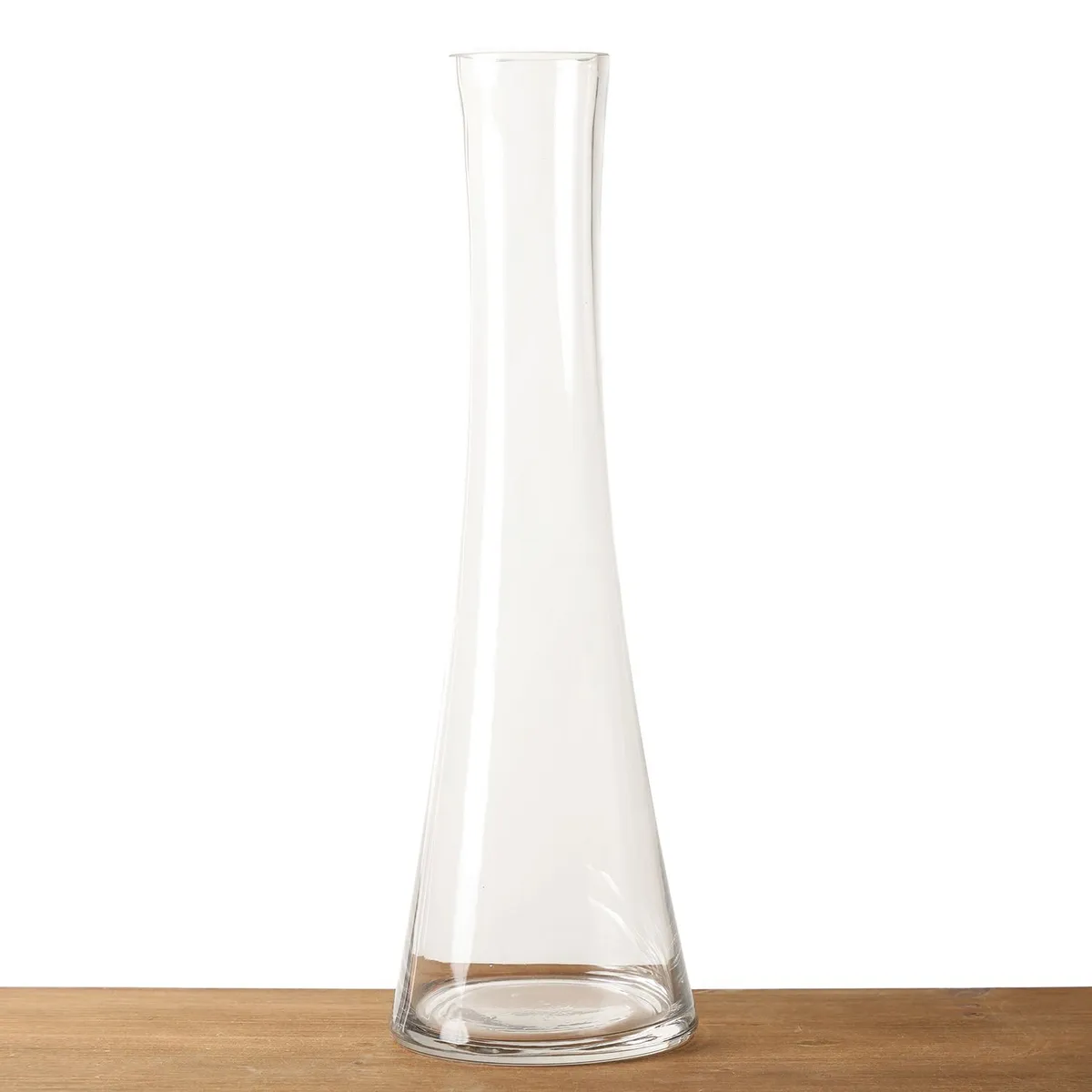 MICA - Florero Botella de Vidrio 40x12Cm