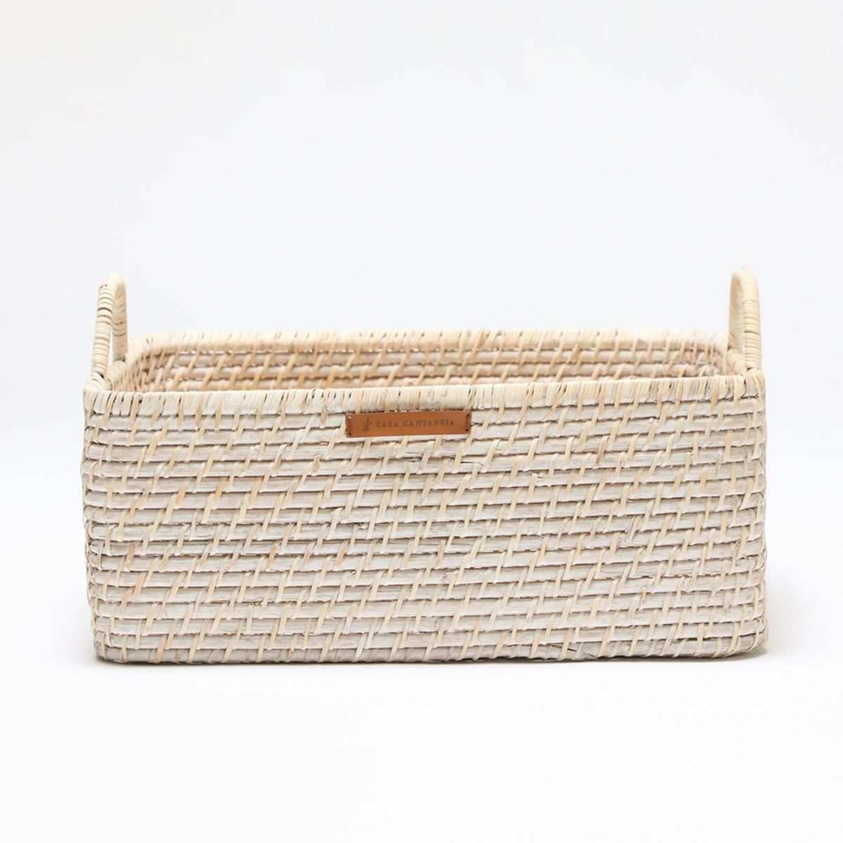 CASA CANTABRIA - Canasto Tend de Rattan 40x40x51