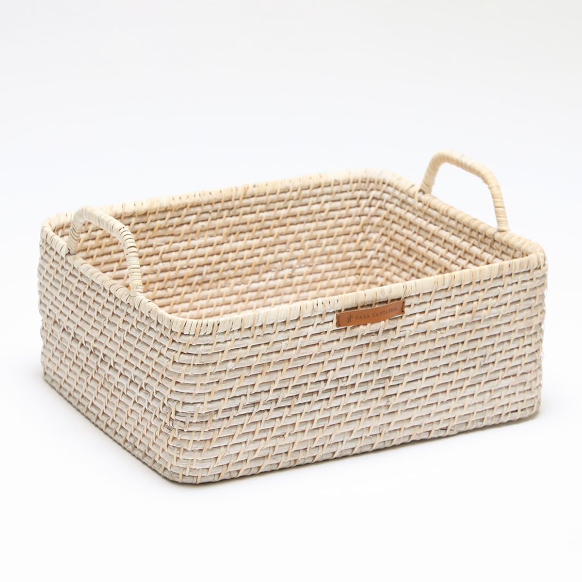 CASA CANTABRIA - Canasto Tend de Rattan 40x40x51