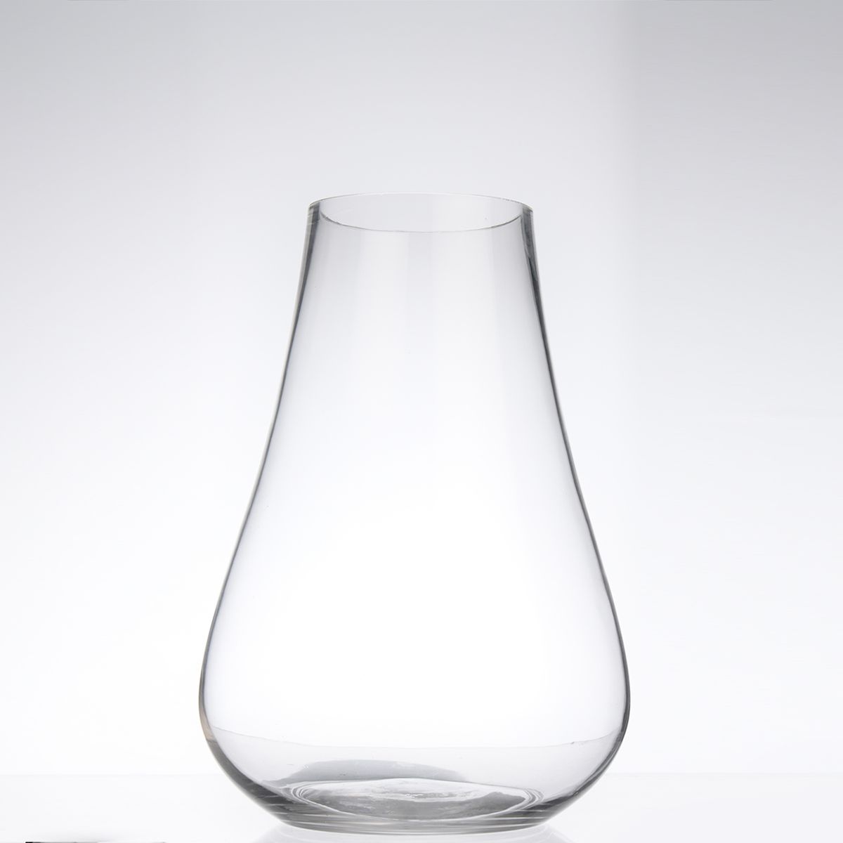 MICA - Florero Ovalado de Vidrio 25x16cm 